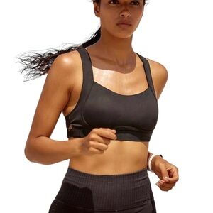 Free People Make A Move Bra Black Large